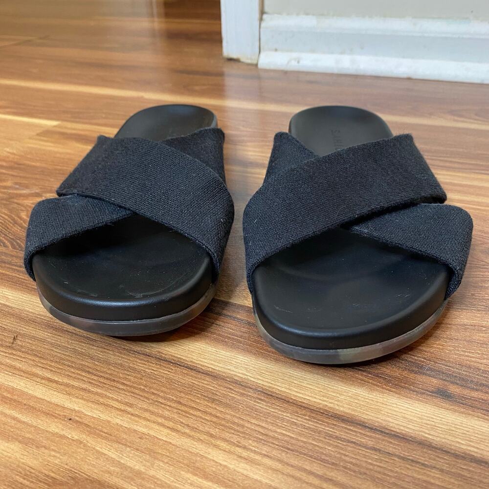 ROTHY’S The Weekend Slide Sandal In Black Size Womens 9 - Picture 3 of 10